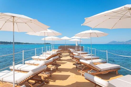 Luxueux 3 Pieces 80M2 - 2Ch - 2 Sdb - 1Mn Beach Croisette Канни Екстер'єр фото
